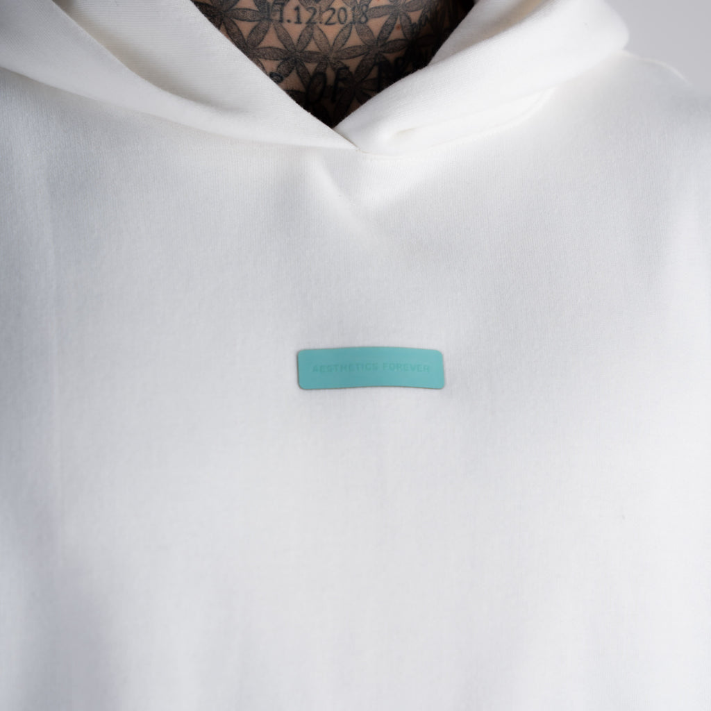 Blusa de Moletom Oversized Mith Aesthetics Off White