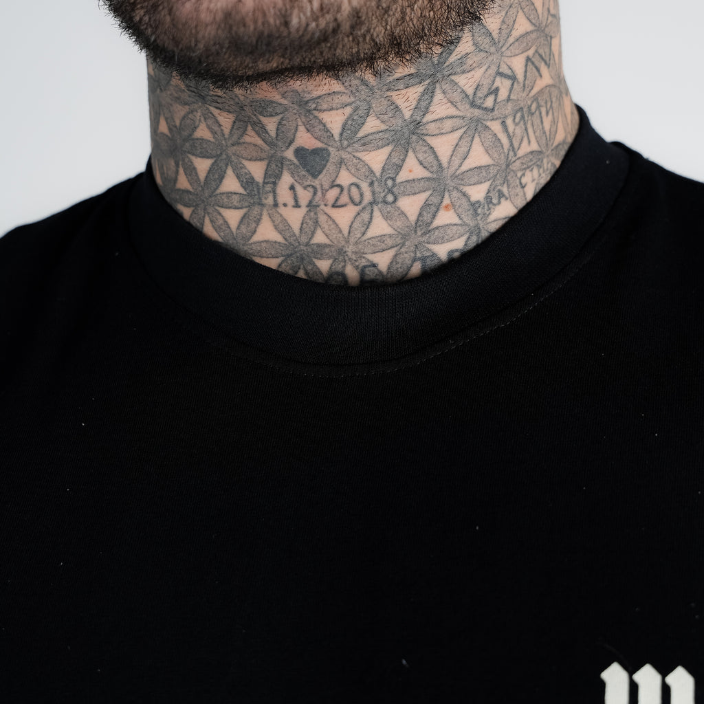 Camiseta Oversized Mark Preto Mith