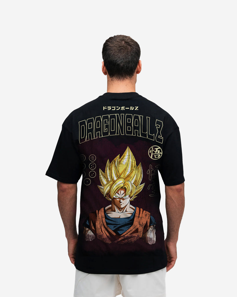 Camiseta Oversized Mith Dragon Ball Z Special Goku Super Sayajin