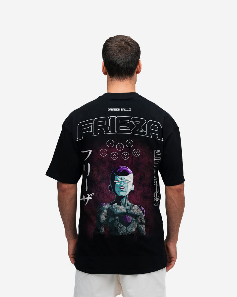 Camiseta Oversized Mith Dragon Ball Z Special Frieza Preto