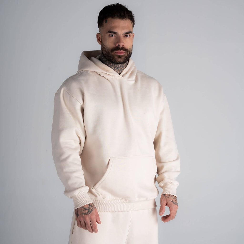 Blusa de Moletom Oversized Cloud Creme