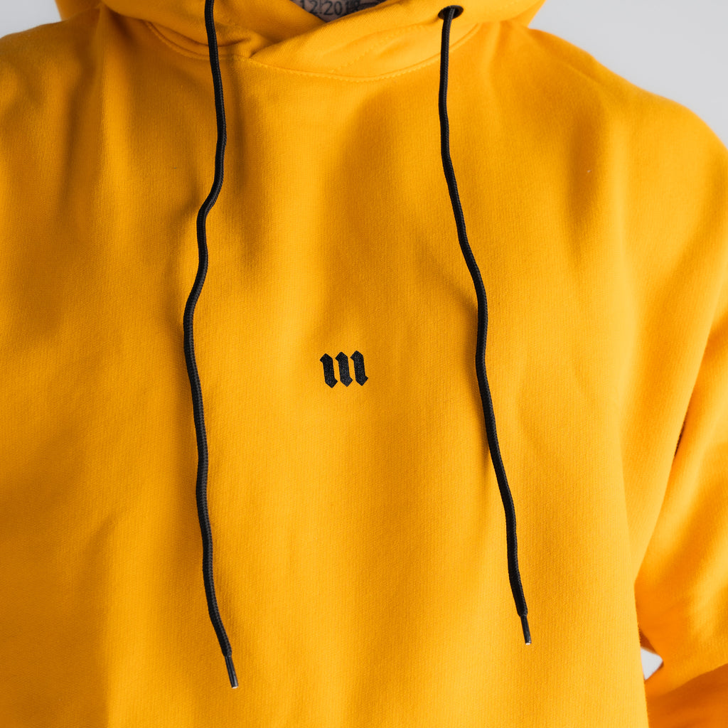 Blusa Moletom Oversized com Capuz Mith Nation Amarelo
