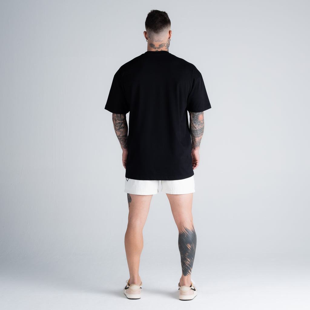 Camiseta Oversized Mith Nation Soft Logo Preto