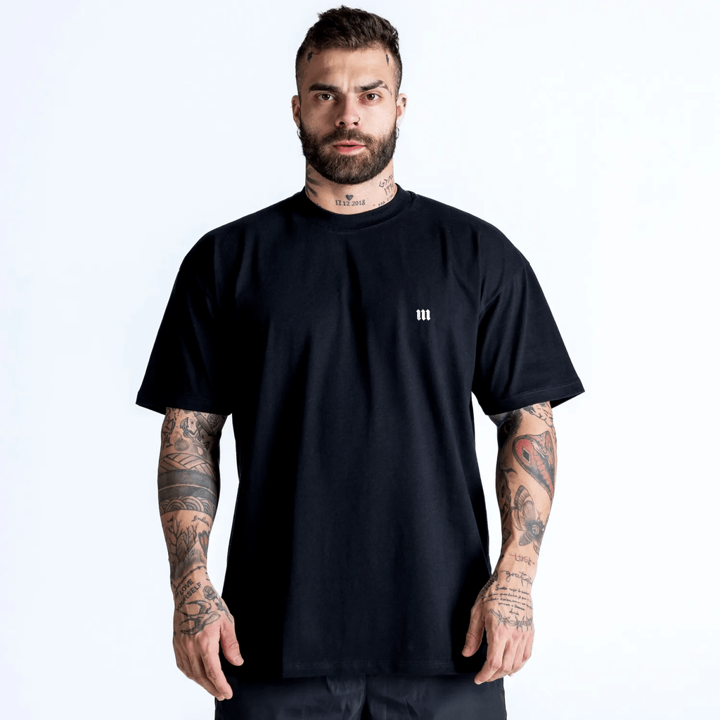 Camiseta Oversized Não Pago Pau Preto