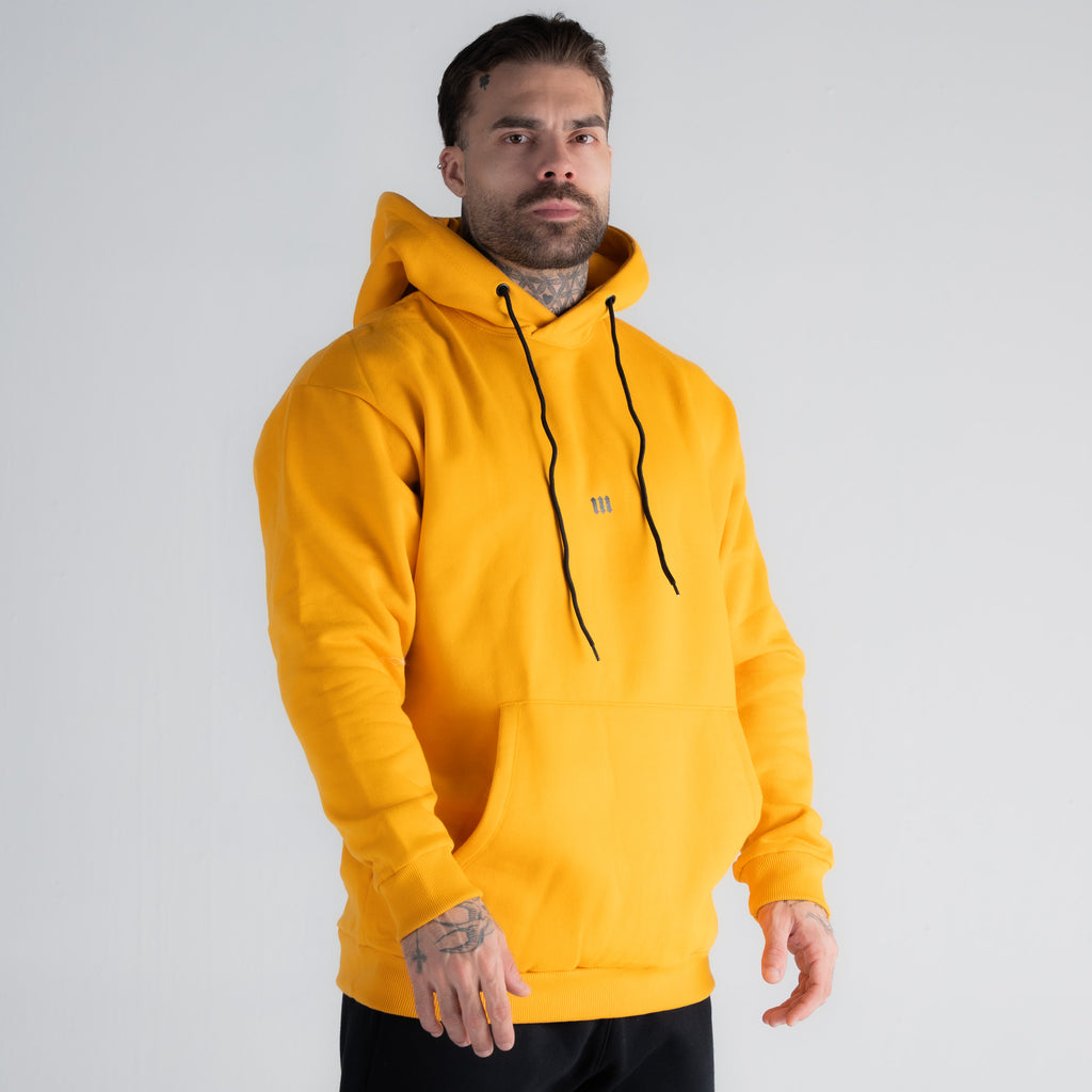 Blusa Moletom Oversized com Capuz Mith Nation Amarelo