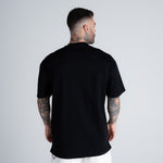 Camiseta Oversized Mith Nation Relief Preto