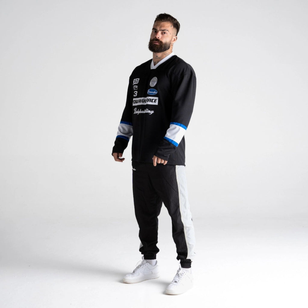 Jersey Oversized Manga Longa Brandão Preto