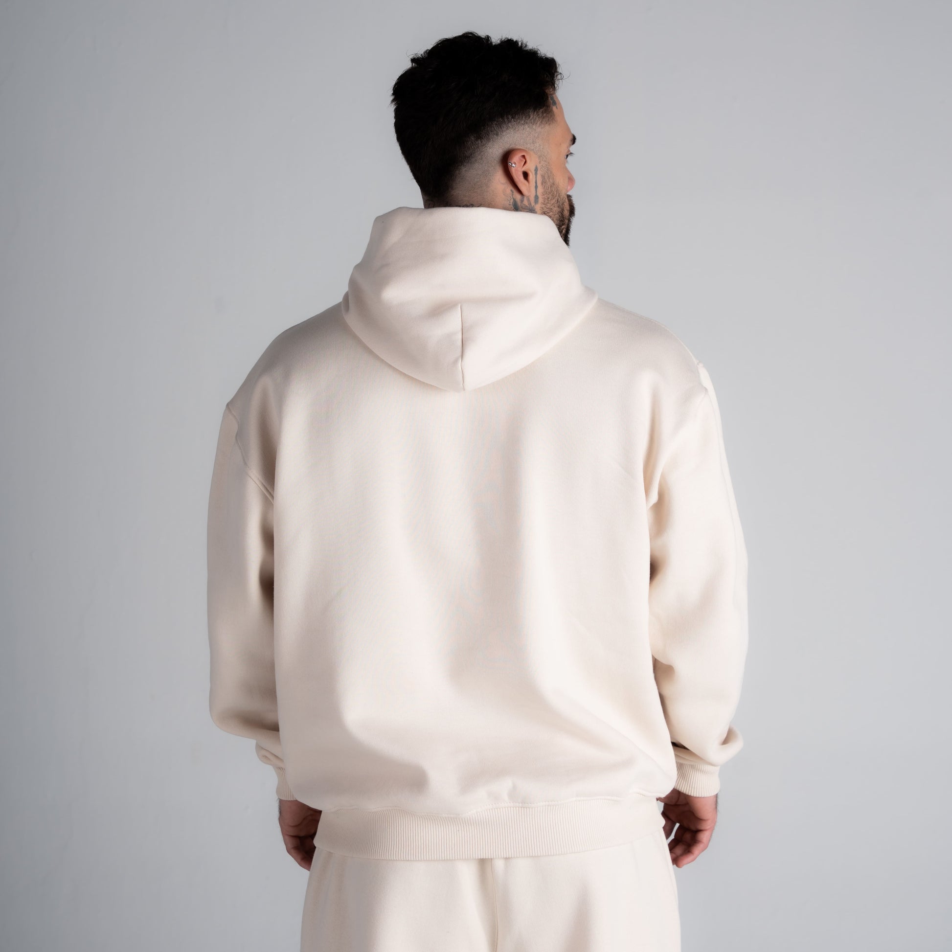 Blusa de Moletom Oversized Cloud Creme
