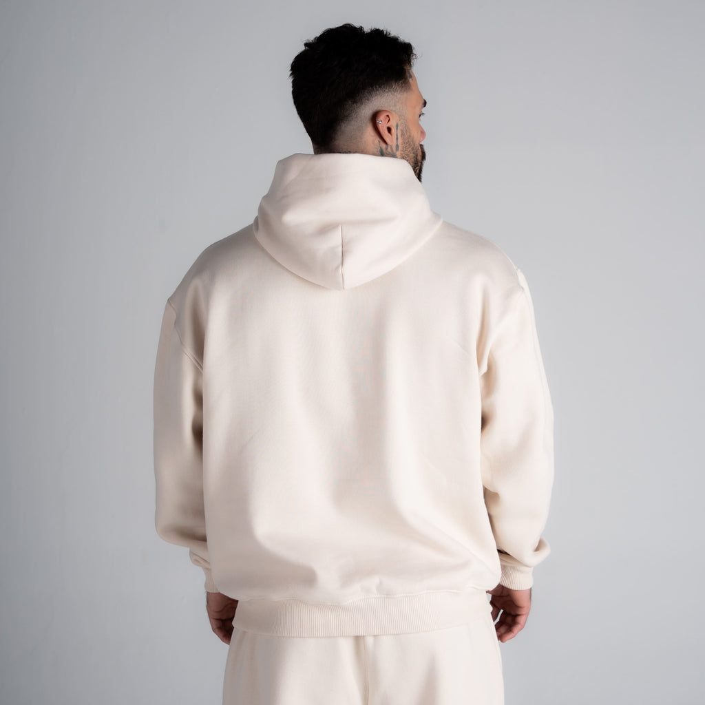 Blusa de Moletom Oversized Cloud Creme