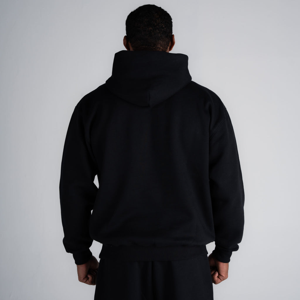 Blusa de Moletom Oversized Cloud Preto