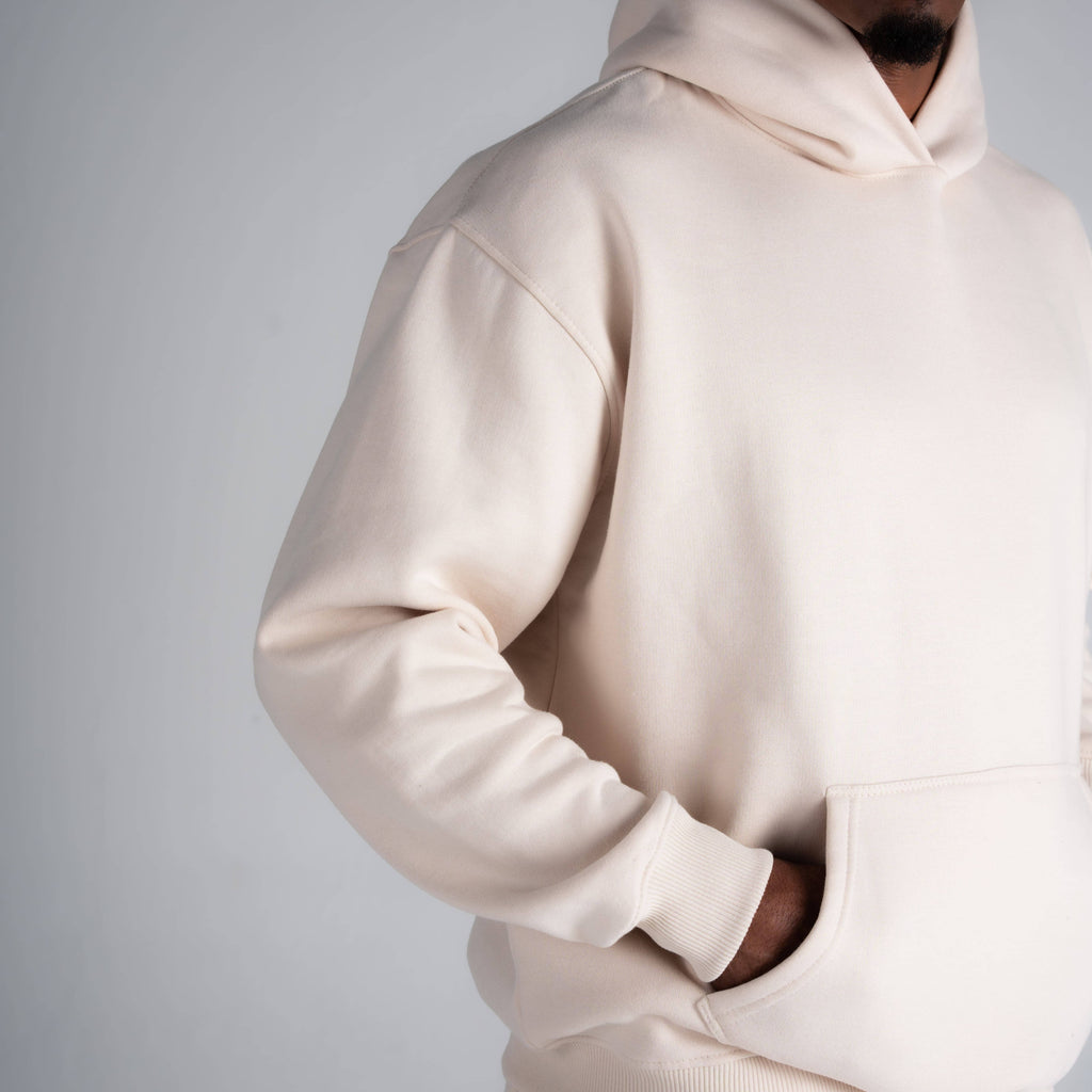 Blusa de Moletom Oversized Cloud Creme