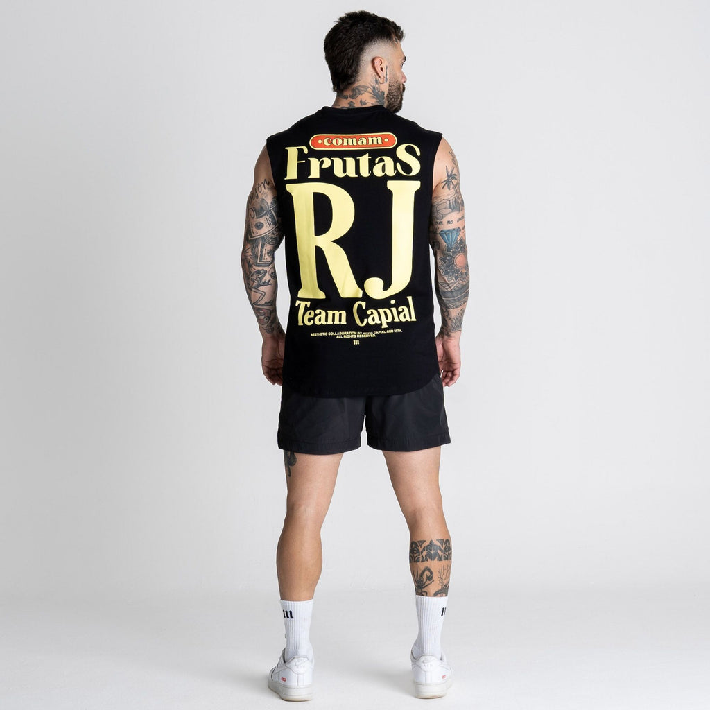 Regata Drop Shoulder Slevelles Comam Frutas Team Capial RJ Preto