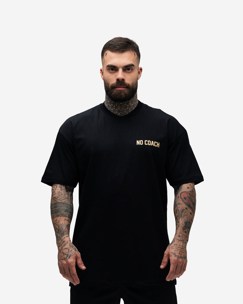 Camiseta Oversized Mith I Have No Coach Preto