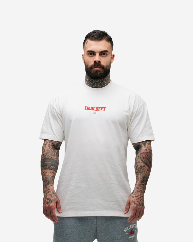 Camiseta Oversized Mith Golden Season Off White
