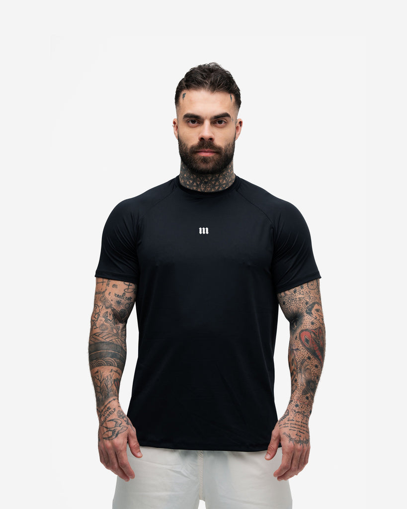 Camiseta Dry Fit Pro Logo Preta Mith