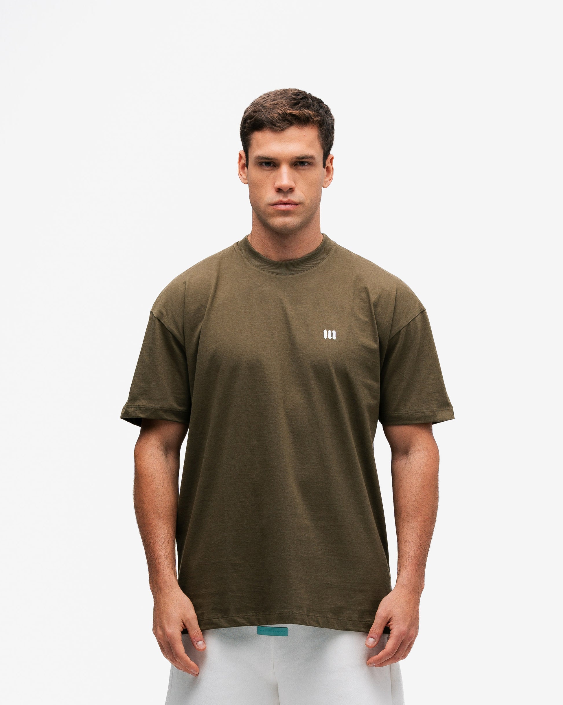 Camiseta Oversized Mith Nation Doodle Verde