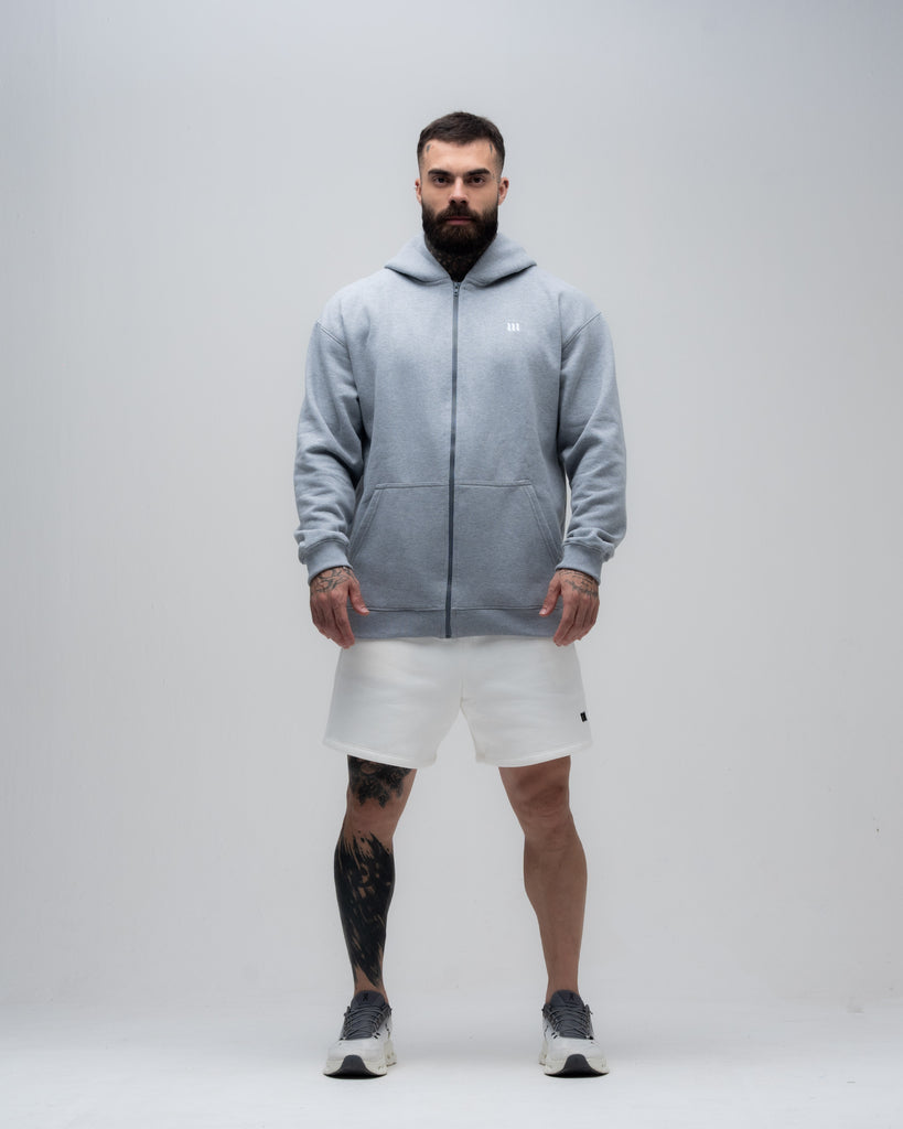 Jaqueta de Moletom Logo Mescla