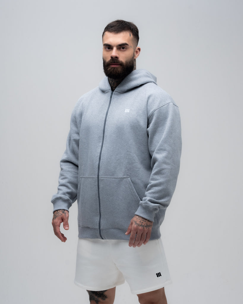 Jaqueta de Moletom Logo Mescla