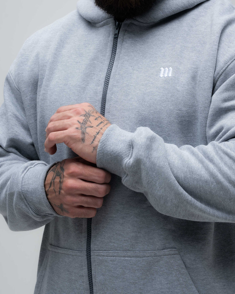 Jaqueta de Moletom Logo Mescla