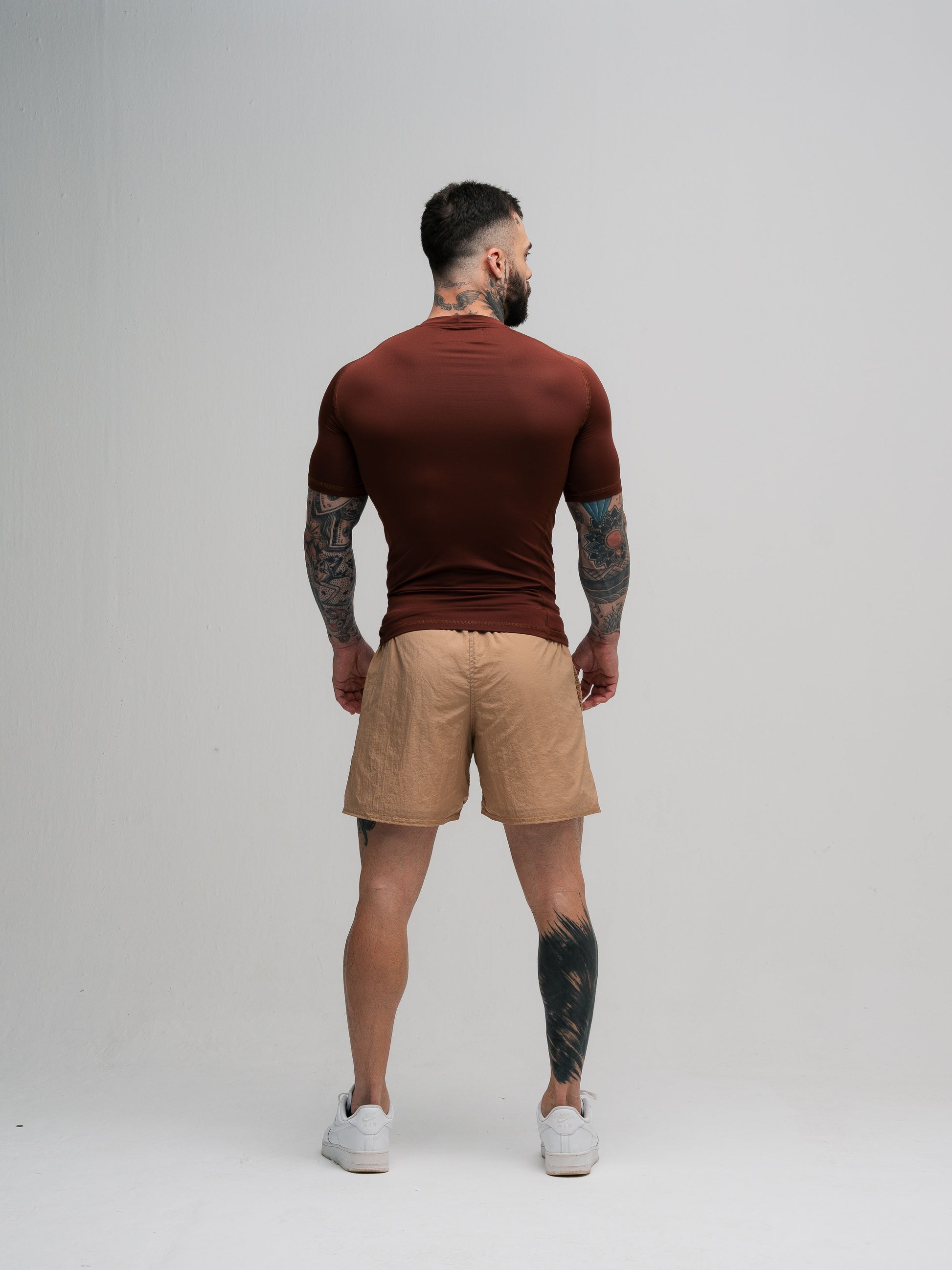 RashGuard Comam Frutas Flames Marrom