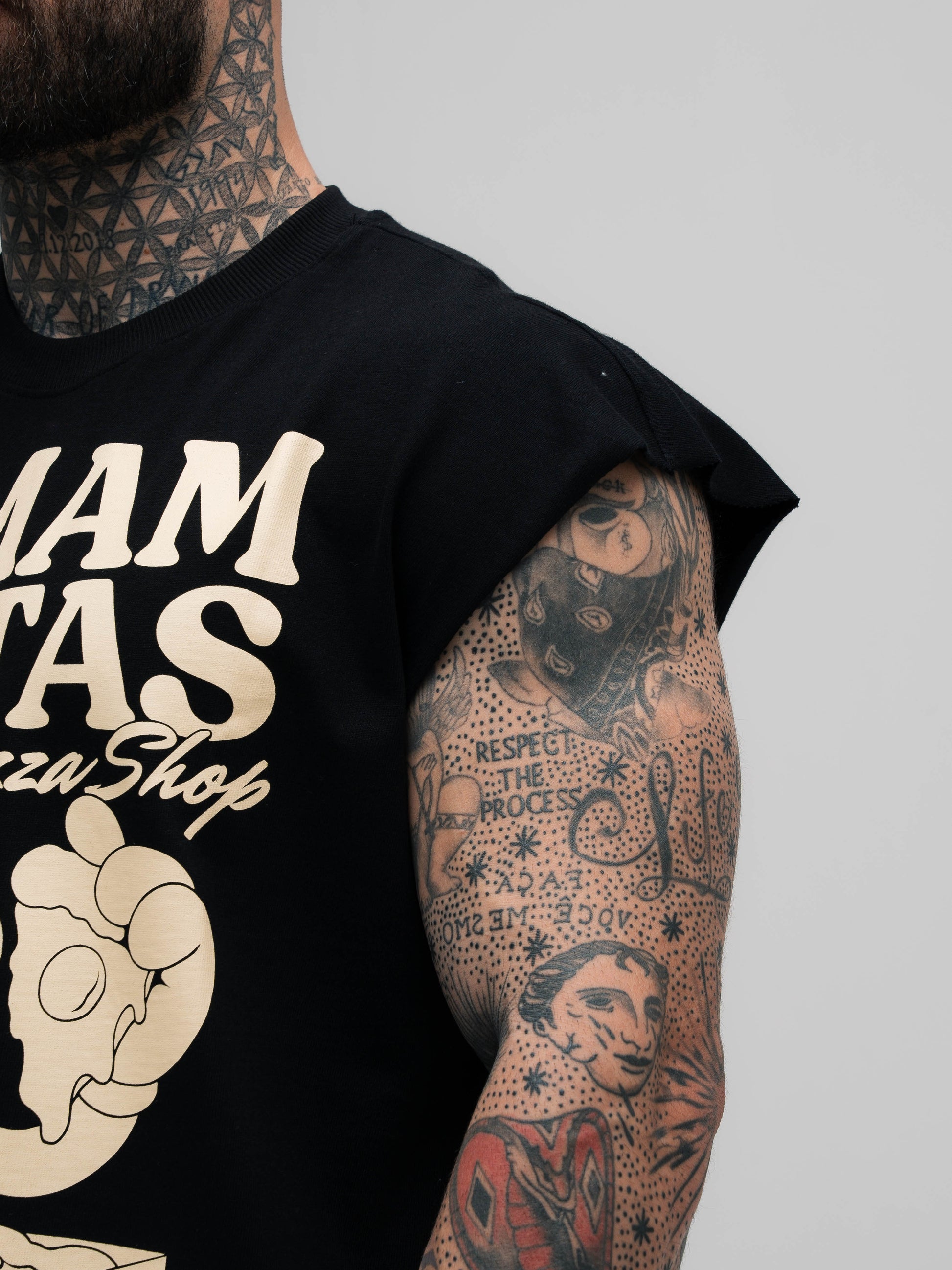 Regata Box Mith Comam Frutas Pizza Shop Preto