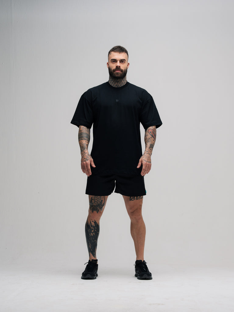 Camiseta Oversized Mith Nation Black Cubic Preto