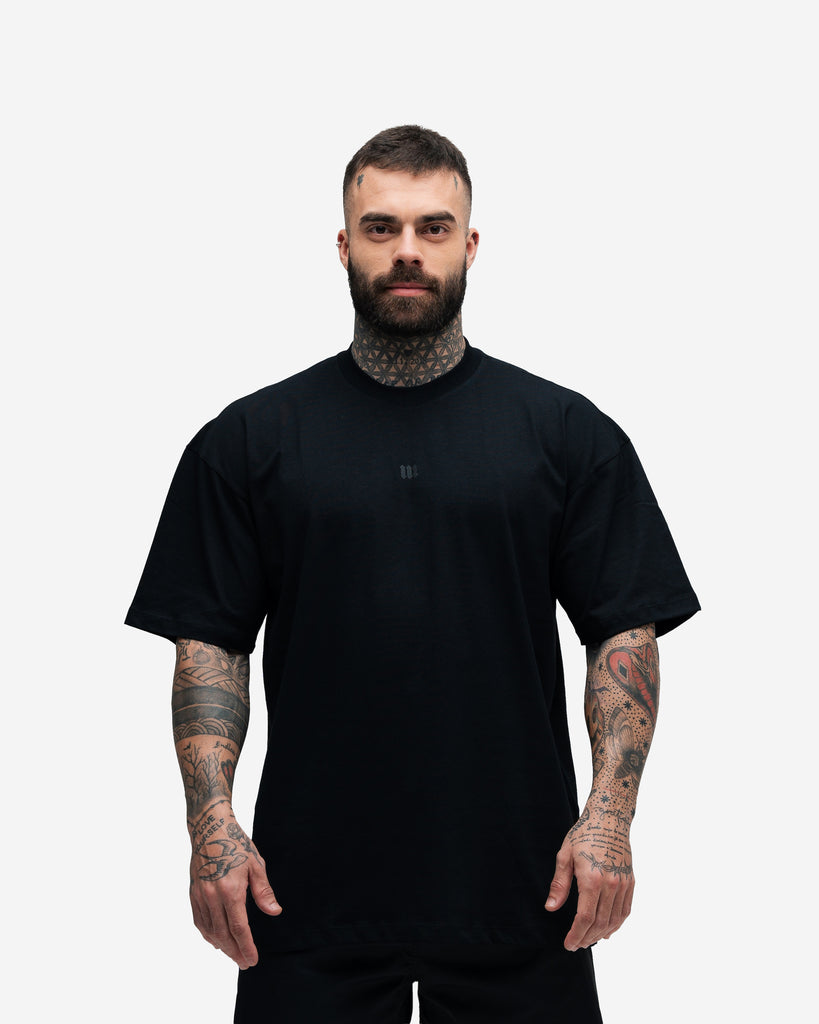Camiseta Oversized Mith Nation Black Cubic Preto
