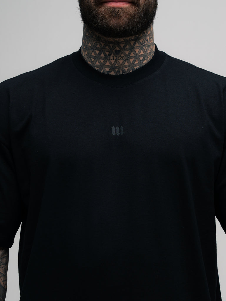 Camiseta Oversized Mith Nation Black Cubic Preto