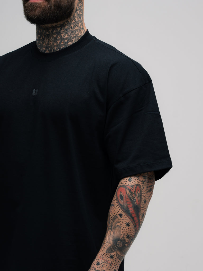 Camiseta Oversized Mith Nation Black Cubic Preto