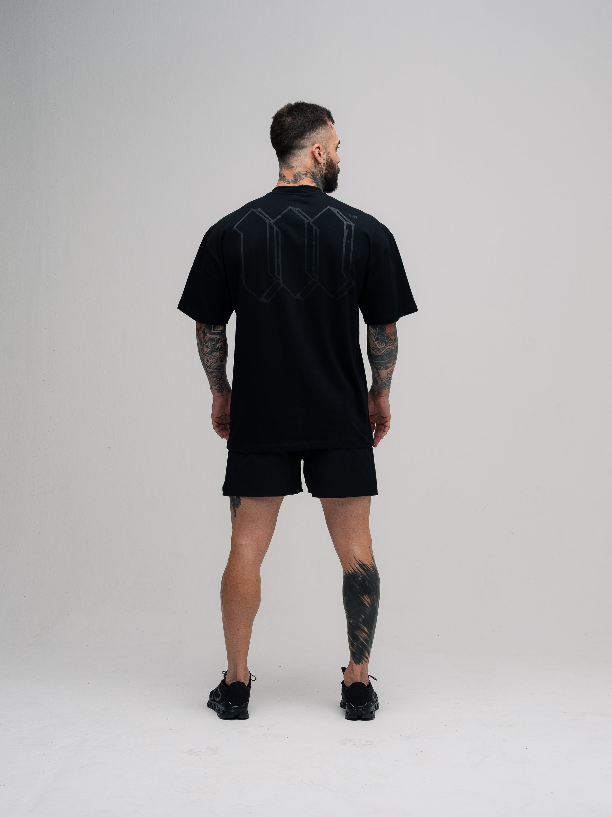 Camiseta Oversized Mith Nation Black Cubic Preto