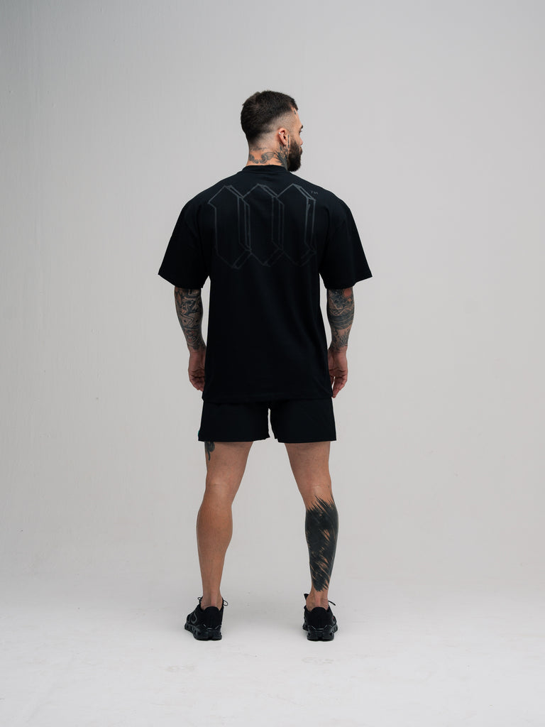 Camiseta Oversized Mith Nation Black Cubic Preto