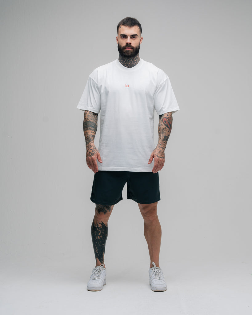 Camiseta Oversized Pencell Logo Off White