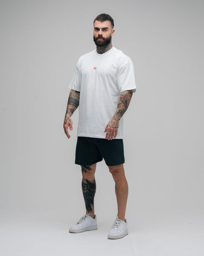 Camiseta Oversized Pencell Logo Off White