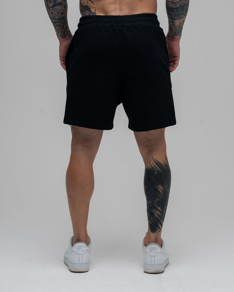 Shorts Curto Moletom Back Mith Preto