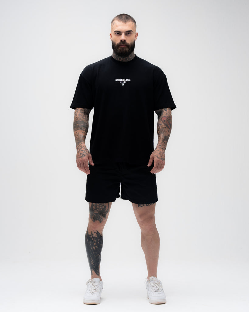 Camiseta <strong>Oversized Treino</strong>  Mith Light Weight Preto