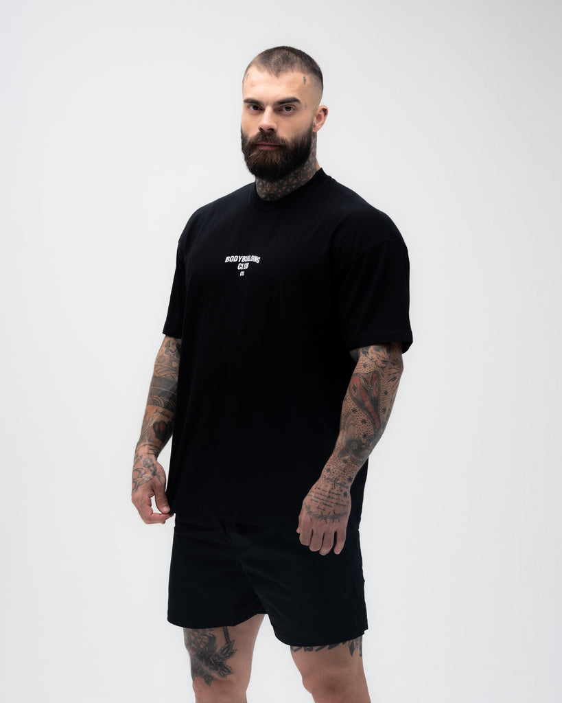 Camiseta <strong>Oversized Treino</strong>  Mith Light Weight Preto
