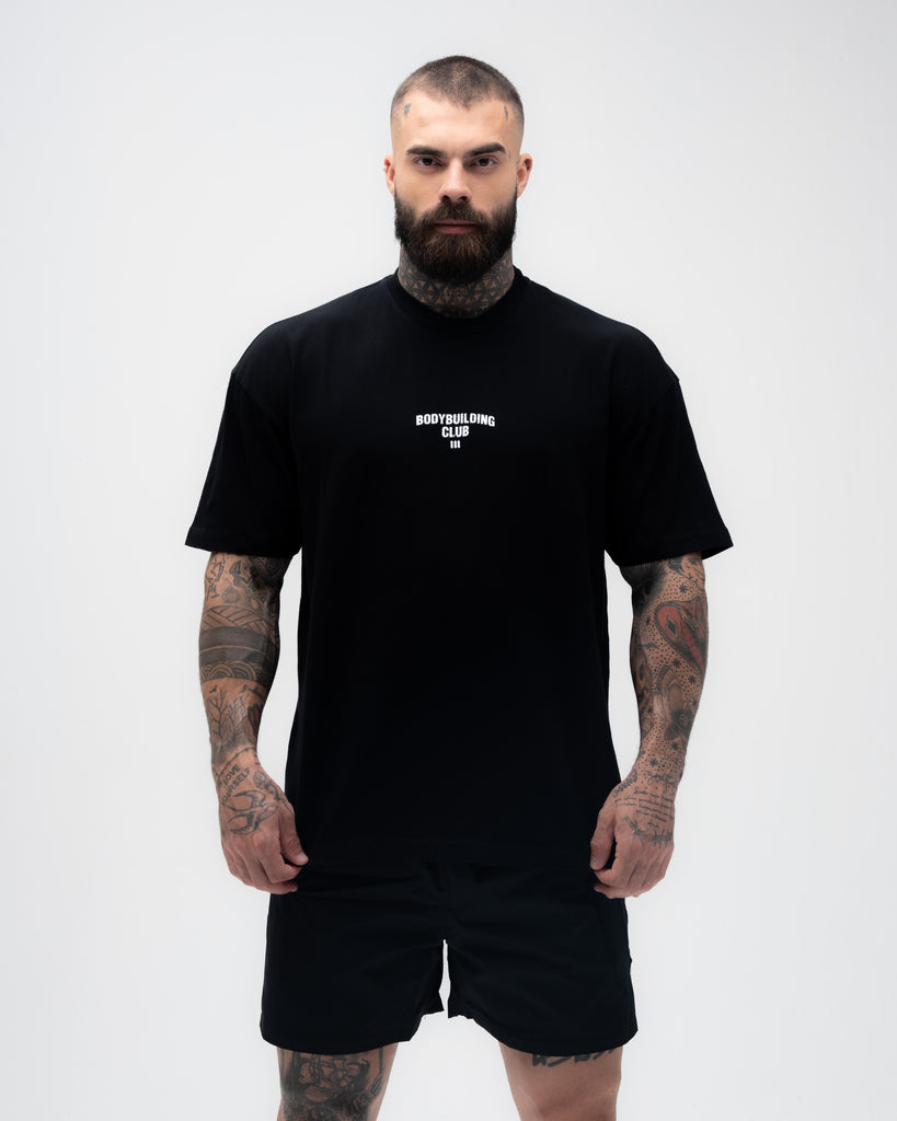 Camiseta <strong>Oversized Treino</strong>  Mith Light Weight Preto
