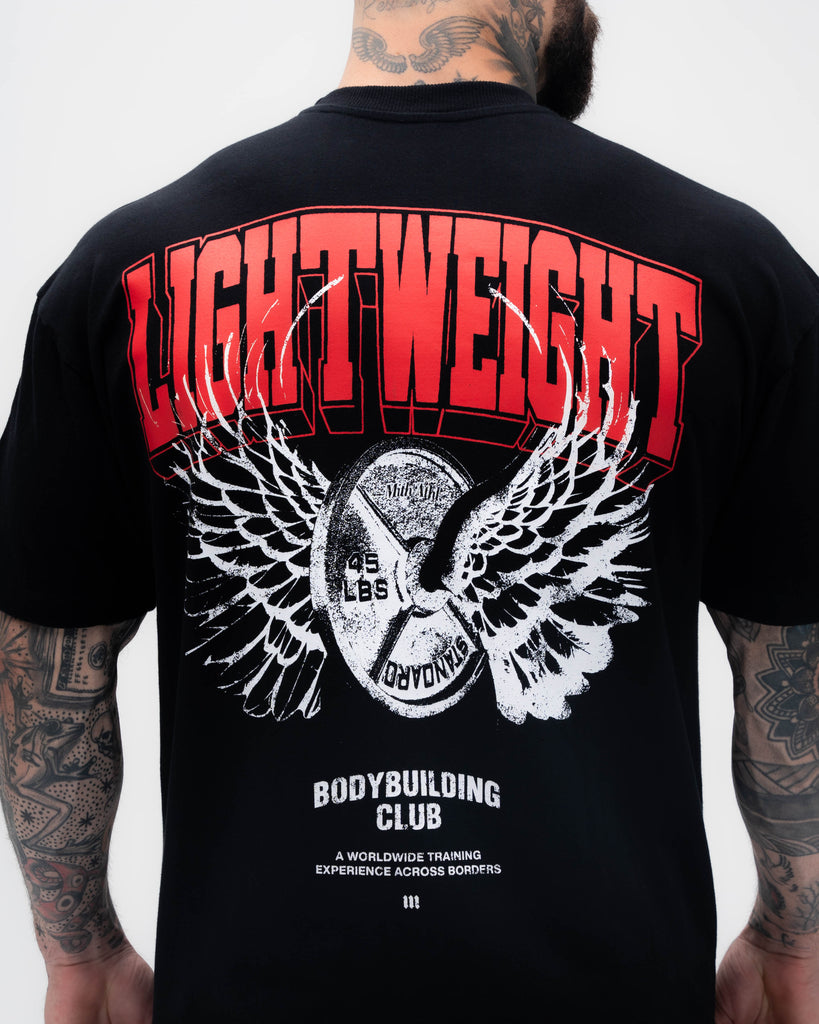 Camiseta <strong>Oversized Treino</strong>  Mith Light Weight Preto