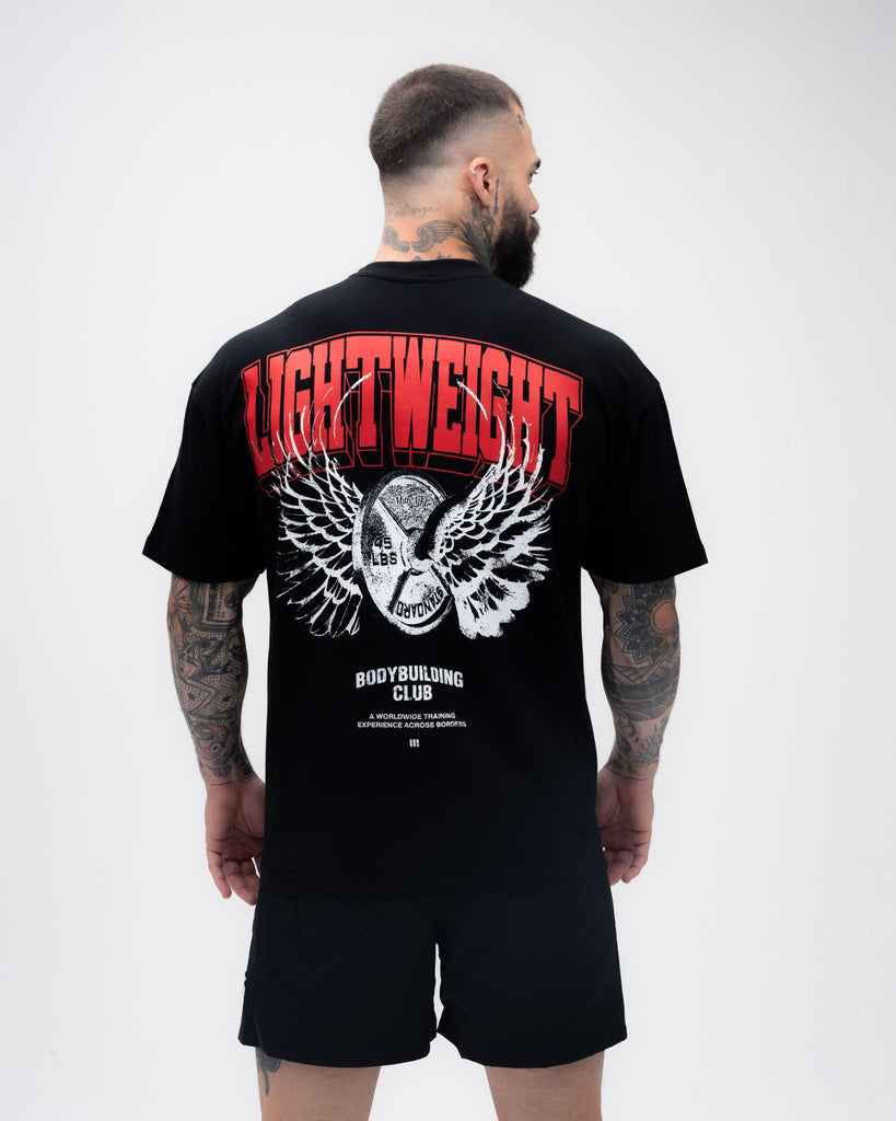 Camiseta <strong>Oversized Treino</strong>  Mith Light Weight Preto