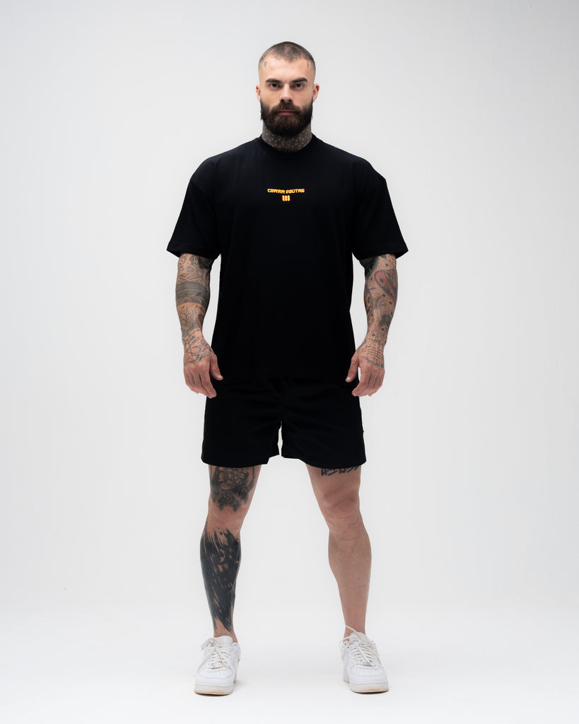 Camiseta <strong>Oversized Treino</strong>  Mith Hanya Preto