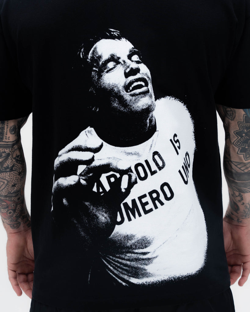 Camiseta <strong>Oversized Treino</strong>  Mith Quem Planta Colhe Preto