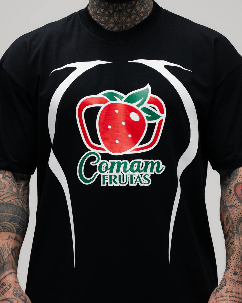 Camiseta Mith Comam Frutas BR Number 10 Preto