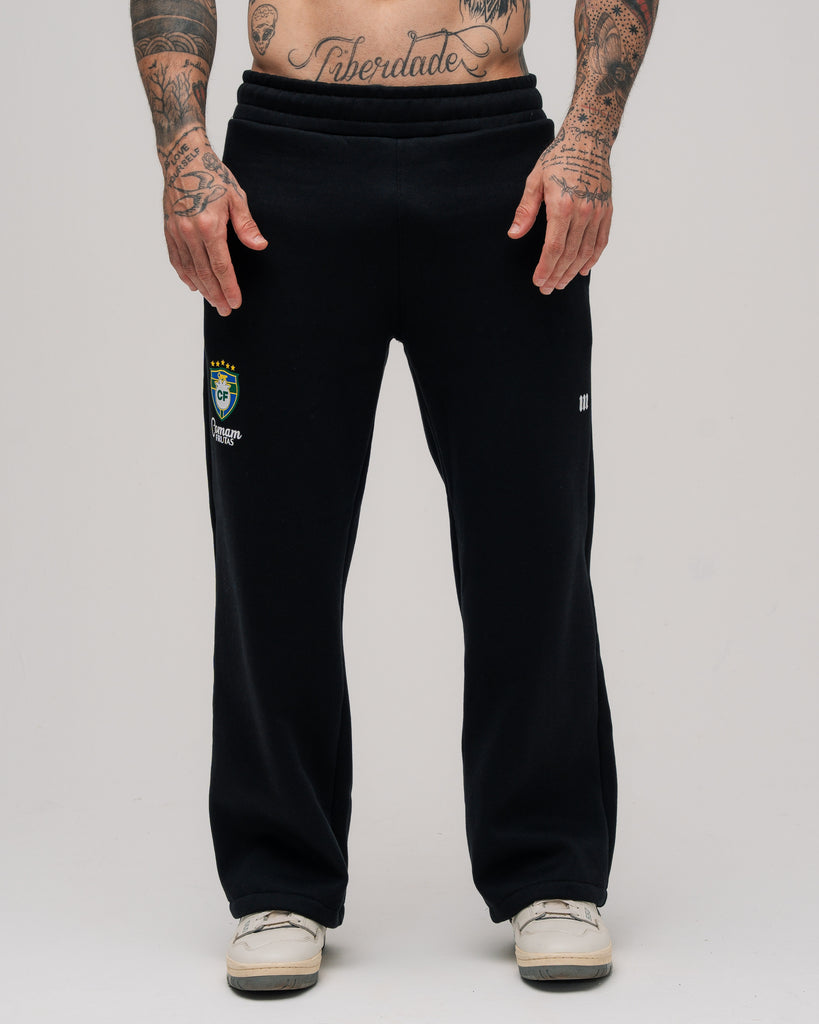 Calça de Moletom Mith Comam Frutas BR Preto