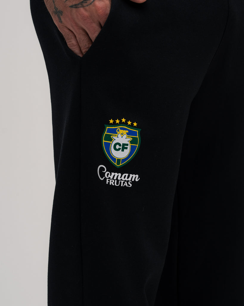 Calça de Moletom Mith Comam Frutas BR Preto