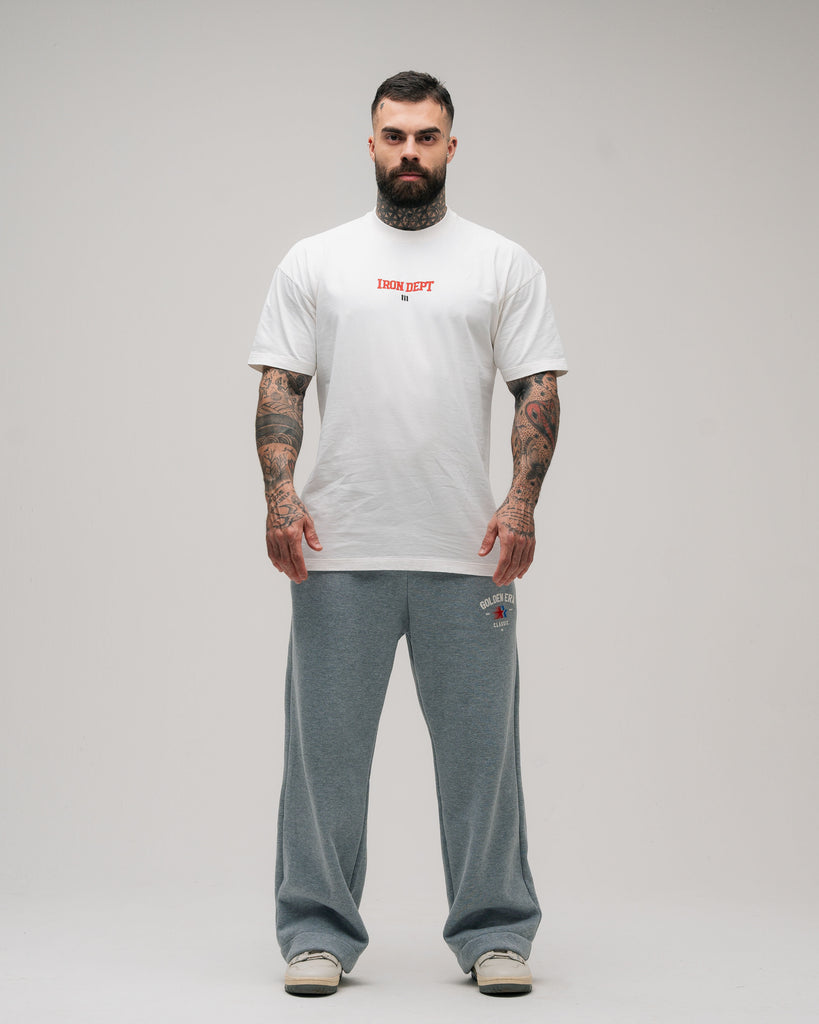 Camiseta Oversized Mith Golden Season Off White