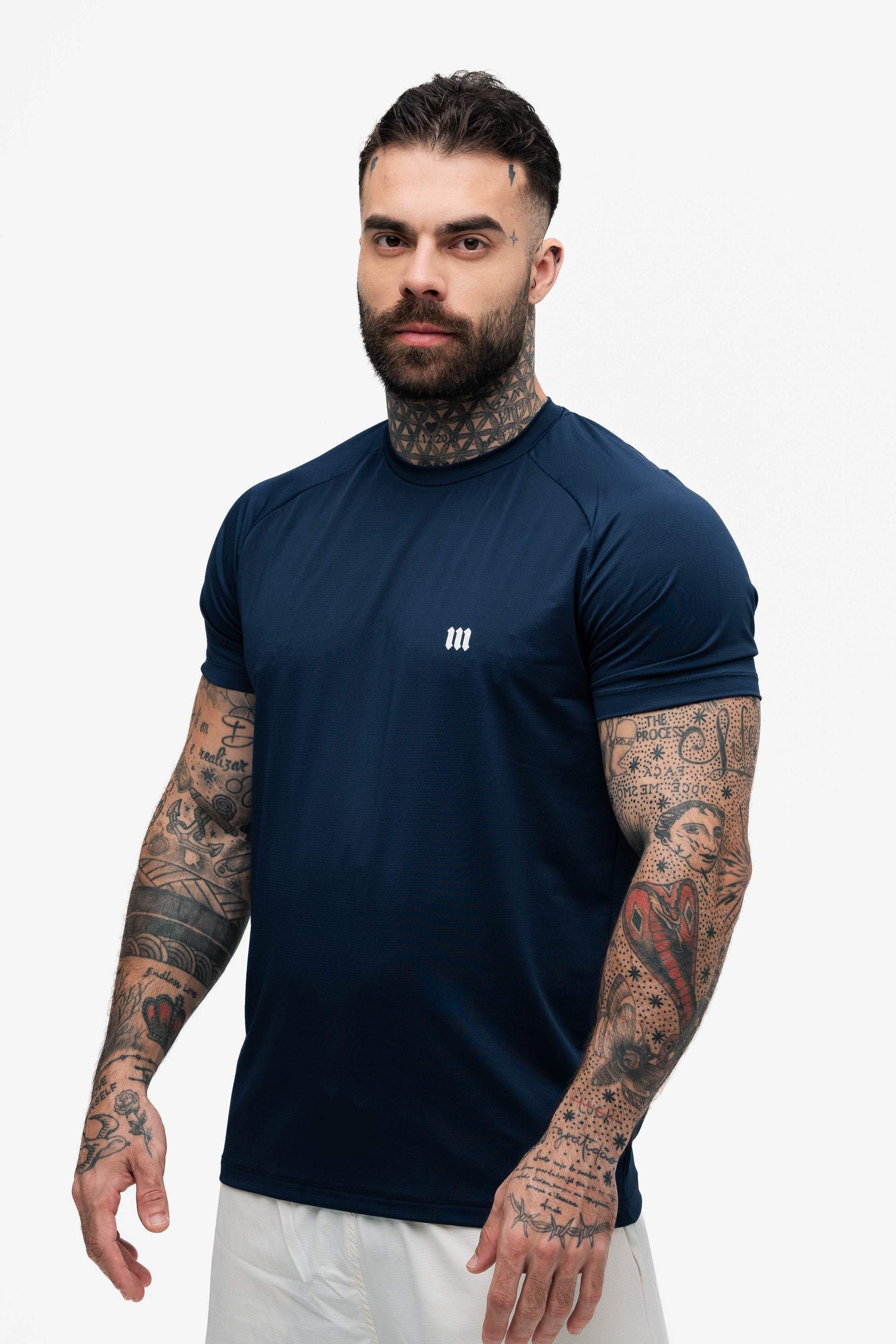 Kit 5 Camisetas Dry Fit Mith Marinho