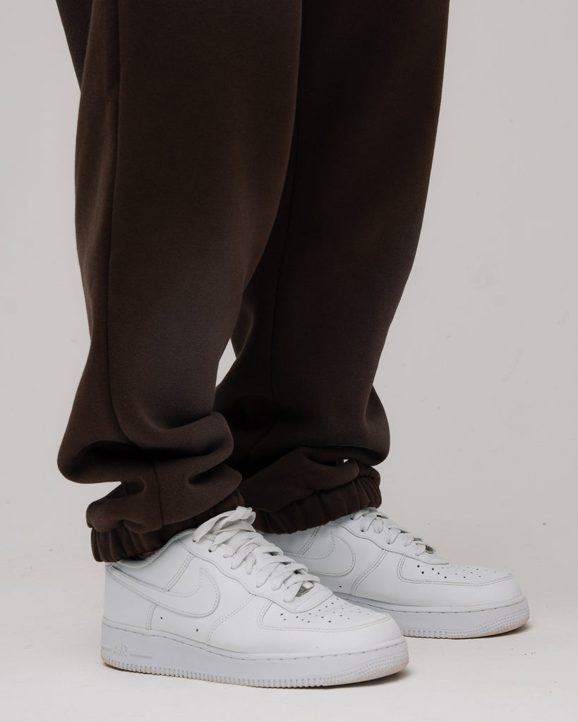 Calça De Moletom Estonada Iron Dept. Marrom