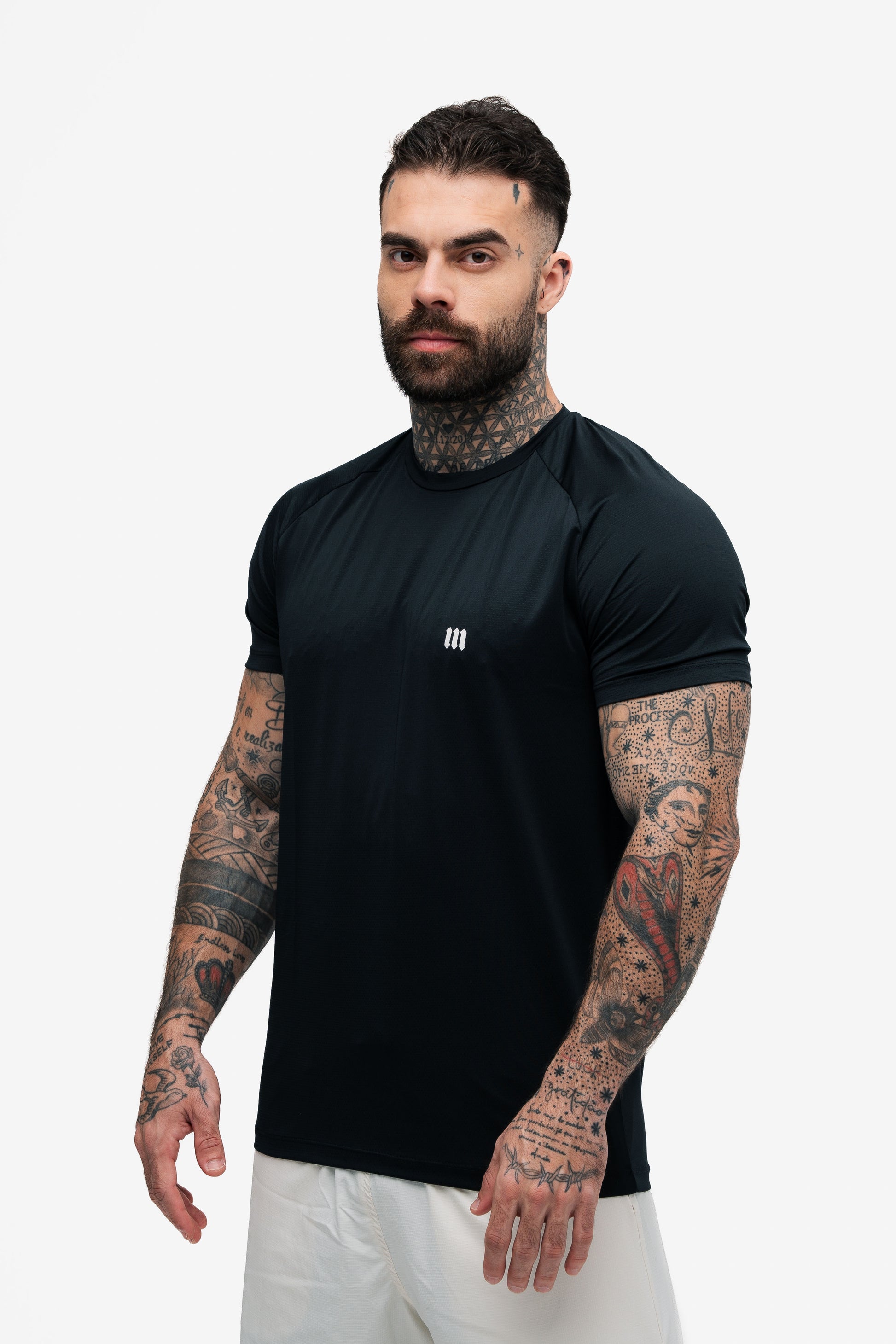 Kit 5 Camisetas Dry Fit Mith Preto