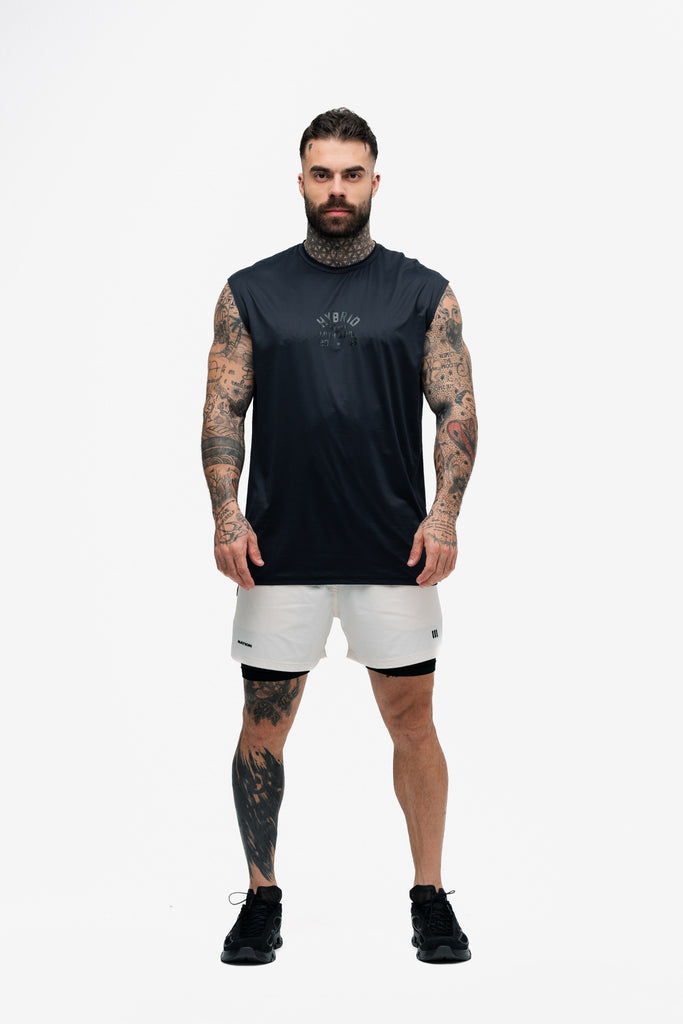 Regata Drop Shoulder Slevelles Mith Athl Basic Preto