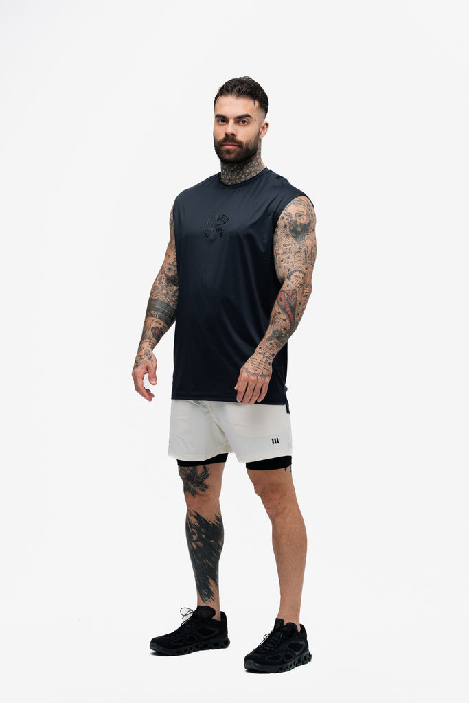 Regata Drop Shoulder Slevelles Mith Athl Basic Preto
